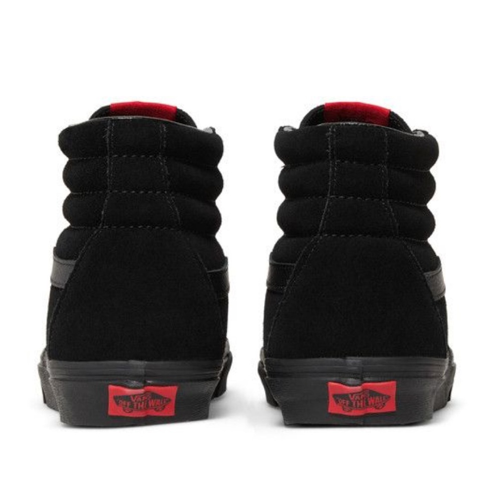 Vans Sk8-Hi 'Black Suede'
 WMNS Black High-Top Sneakers - Picture 5 of 16